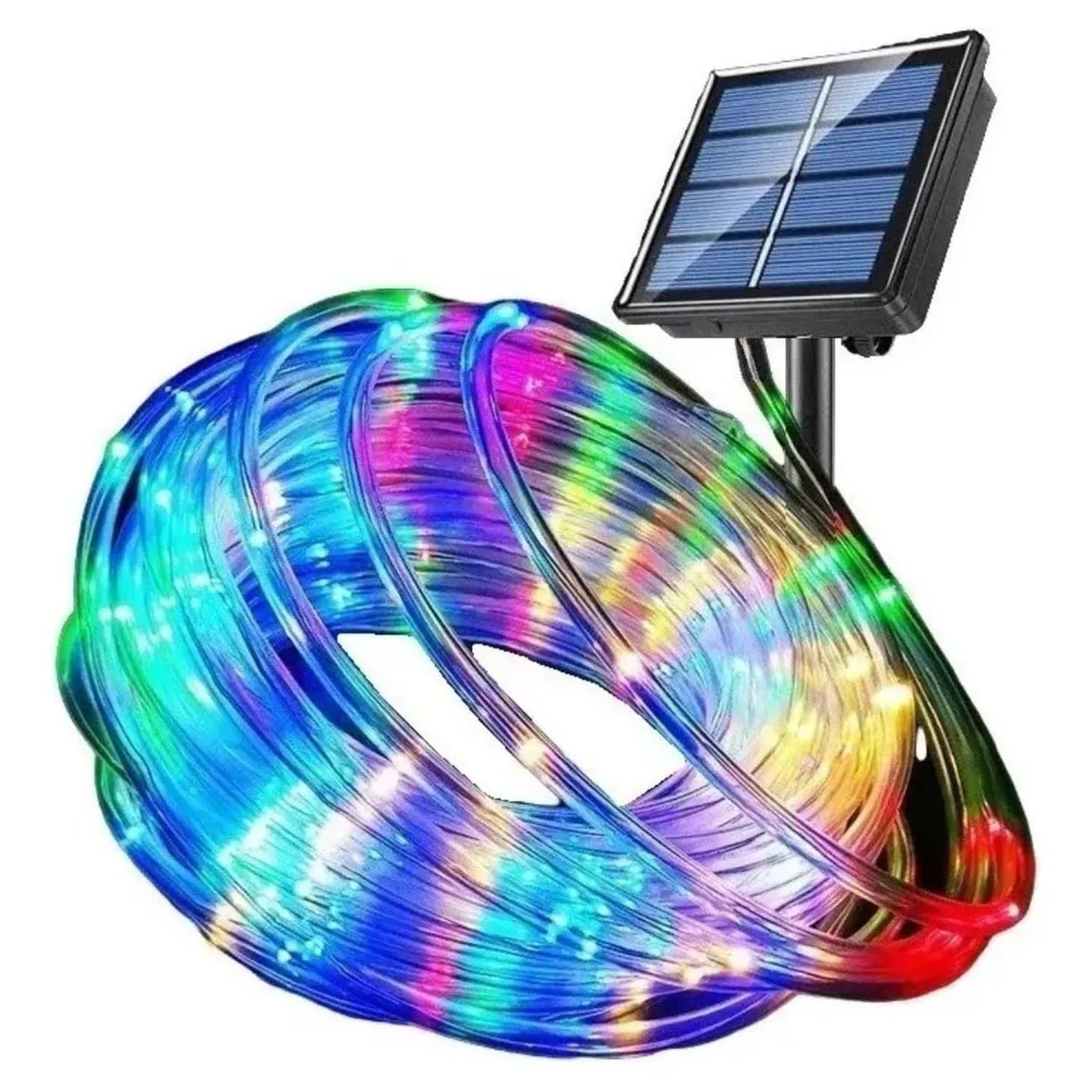 GENERICO - Manguera Led Solar Multicolor 1O Metros