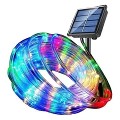 GENERICO - Manguera Led Solar Multicolor 1O Metros