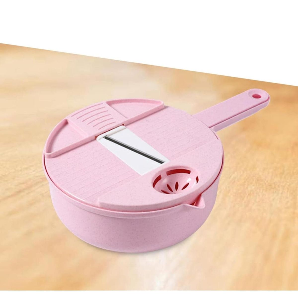 GENERICO - Rallador Multifuncional De Fruta Y Verdura Con Contenedor