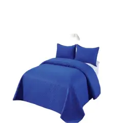 GENERICO - Cubrecama De Verano Con Pompones - Estilo Fresco y Elegante 15P L5