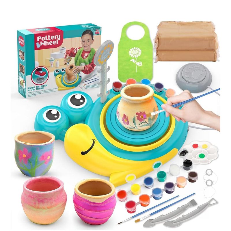 GENERICO - Juego De Cerámica Para Niños Rueda Para Principiantes