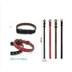 GENERICO - Collar Para Perro Color Rojo 38cm