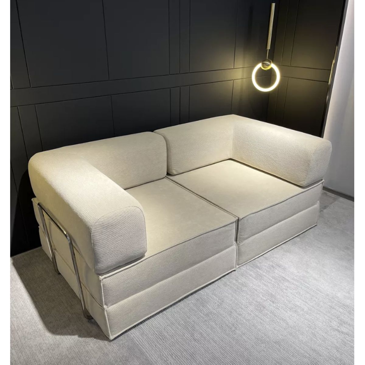 HOMER DESIGN - Sofa Modular Transformable 3 En 1 Sofa Cama Alta Elastidad-