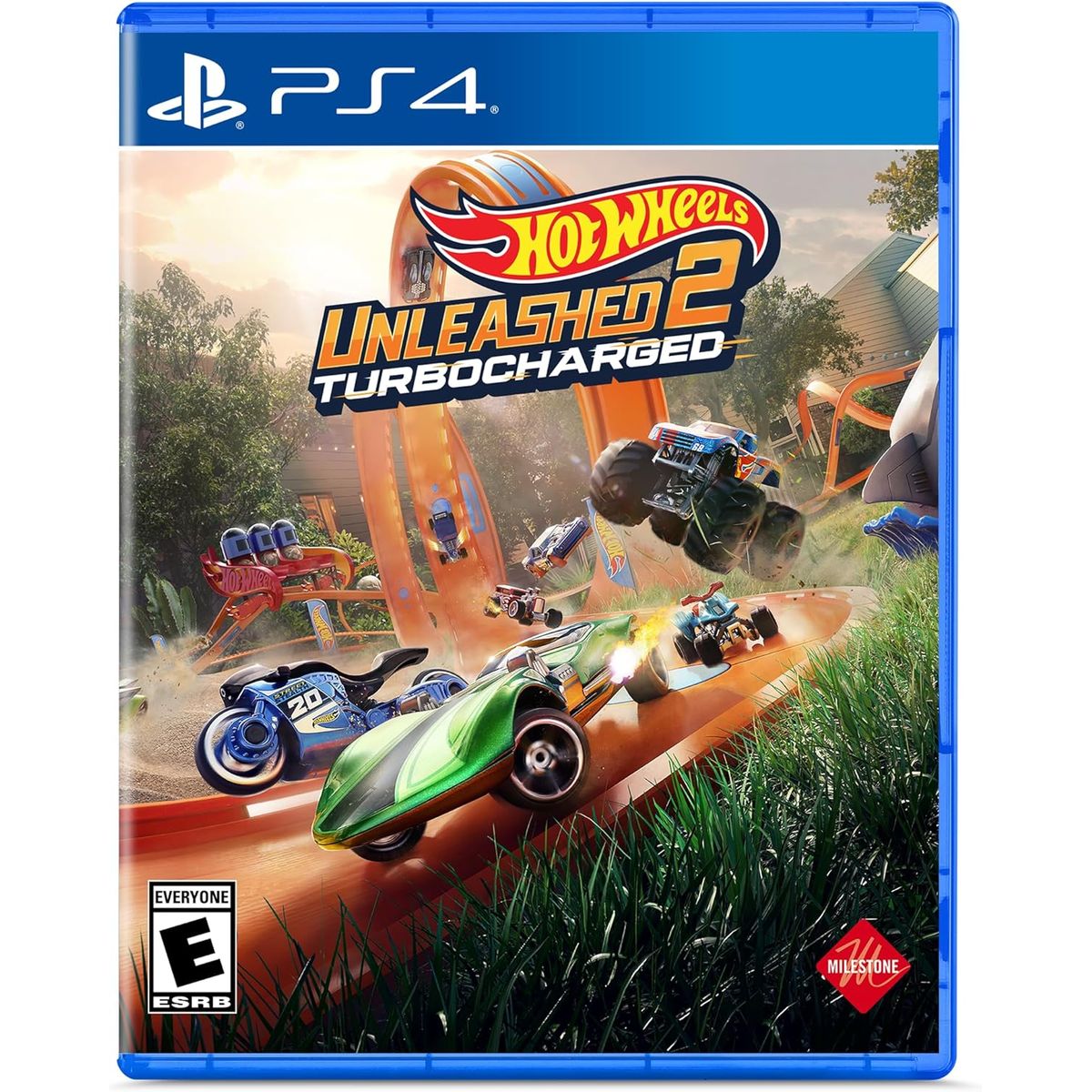 MILESTONE - Hot Wheels Unleashed Turbocharge 2 Standard Edition PS4 Fisico