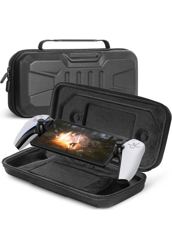 ACTUAL Bolso Funda Protectora Para Ps5 Portal Negro