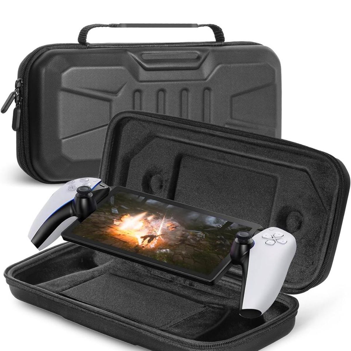 ACTUAL - Bolso Funda Protectora Para Ps5 Portal Negro