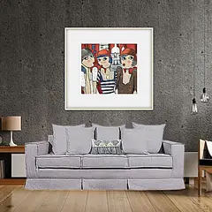 MUNDO LIVING - SOFA 3 CUERPOS, SAHARA GRIS CON RESORTES POCKET