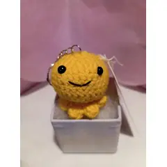 GENERICO - Amigurumi de Pulpo Amarillo Tejido a Mano