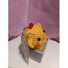 GENERICO - Amigurumi de Pollito Amarillo Tejido a Mano