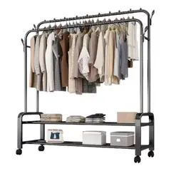 MUNDO MAGIA - Perchero Organizador Colgante De Ropa Doble