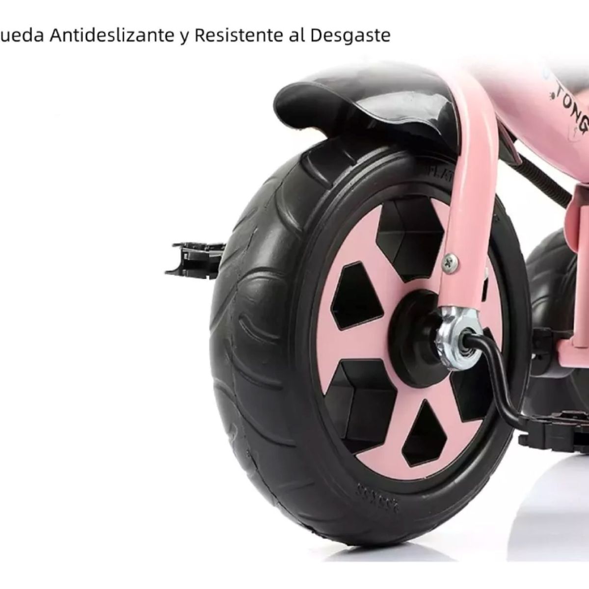 MUNDO MAGIA - Triciclo Bici. Metálico Infantil 2 En 1 Con Cinturón