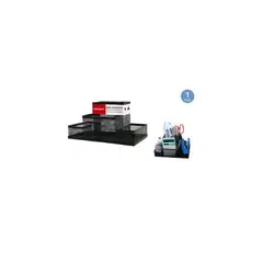 GENERICO - Organizador De Escritorio 4 Compartimentos