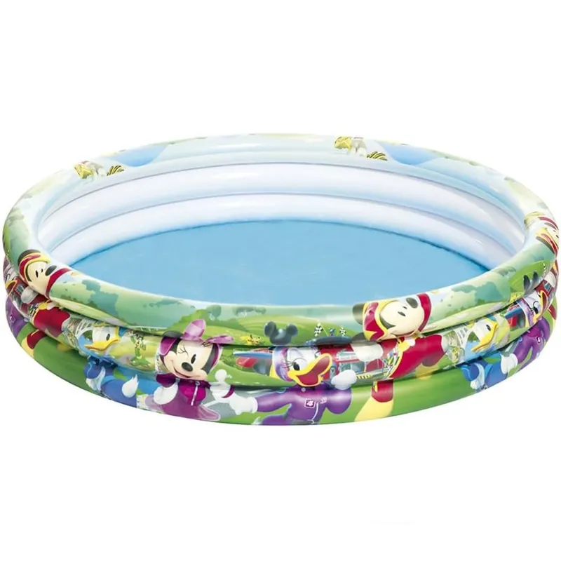 BESTWAY - Piscina Inflable 3 Anillos 122Cm Mickey Bestway
