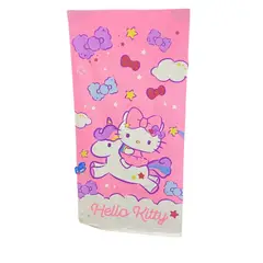 GENERICO - TOALLA KAWAII DE HELLO KITTY MICROFIBRA M4 140x70