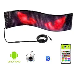 GENERICO - Letrero Led Programable Flexible 59x12 cms