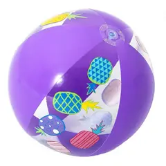 BESTWAY - Pelota Inflable Playa Splash 51cm Morada