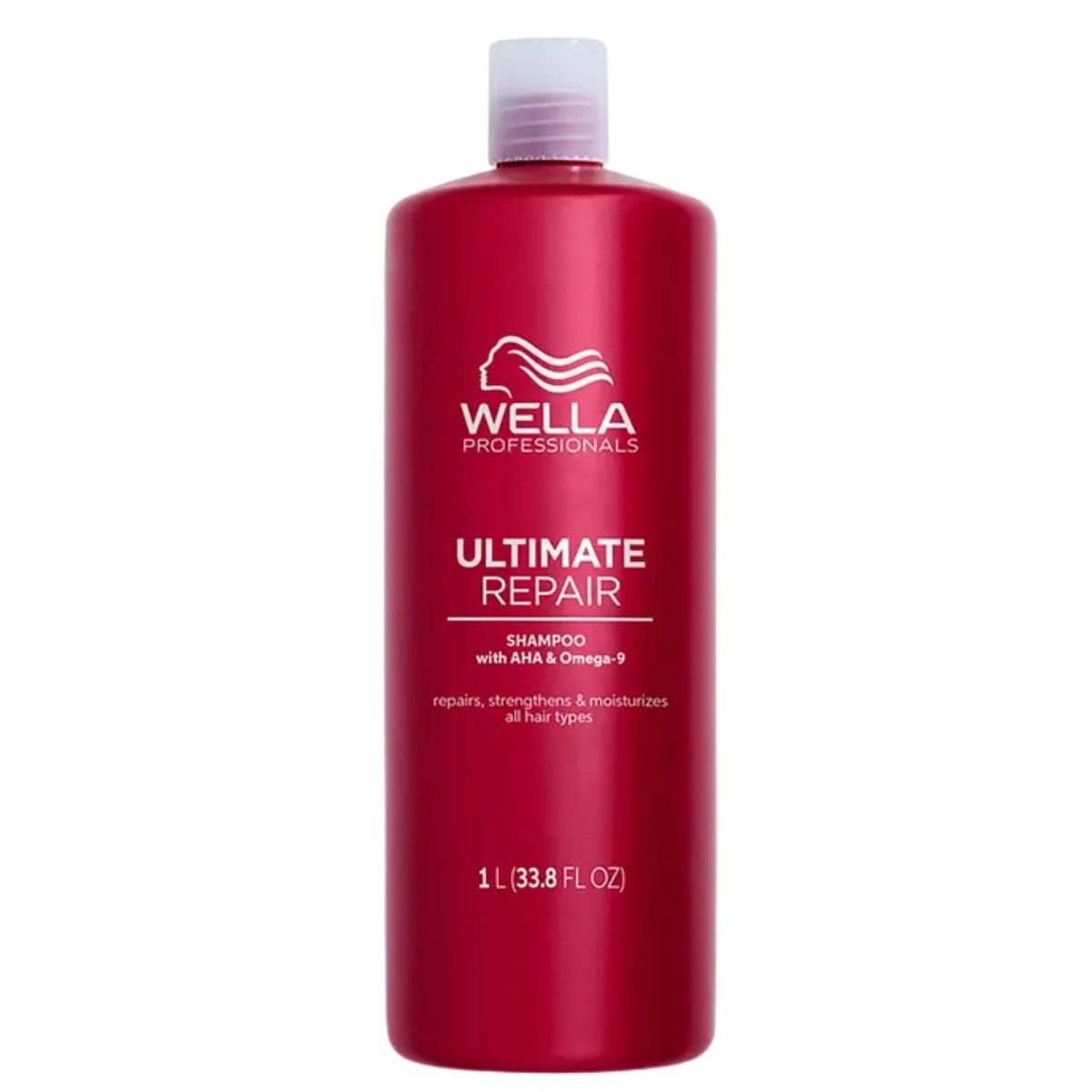 WELLA - Shampoo Ultimate Repair 1000ml Paso 1 Fortalece Repara Hidrata Suaviza