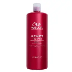 WELLA - Shampoo Ultimate Repair 1000ml Paso 1 Fortalece Repara Hidrata Suaviza