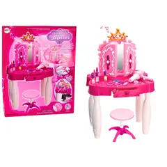 GENERICO - Tocador Musical con Accesorios Rosa