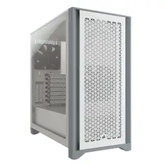 CORSAIR - Gabinete 4000D AirFlow ATX Vidrio Templado Blanco
