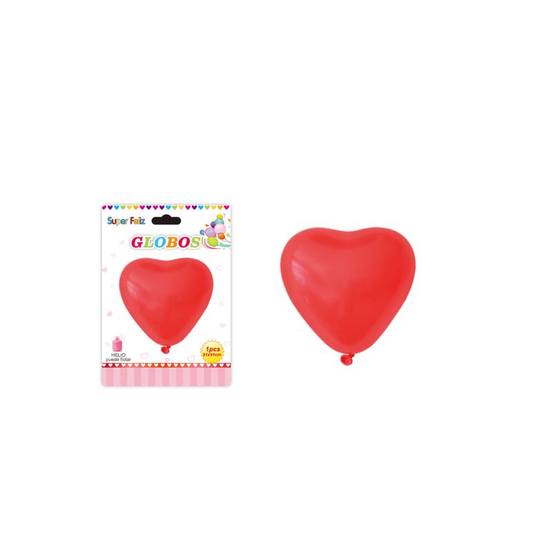 GENERICO - GLOBOS CORAZON 1 PCS 91 CM X 91 CM