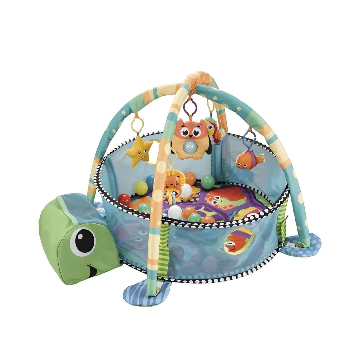 GENERICO - Gimnasio Tapete Y Corral Juguete Para Bebe Con 20 Pelotas