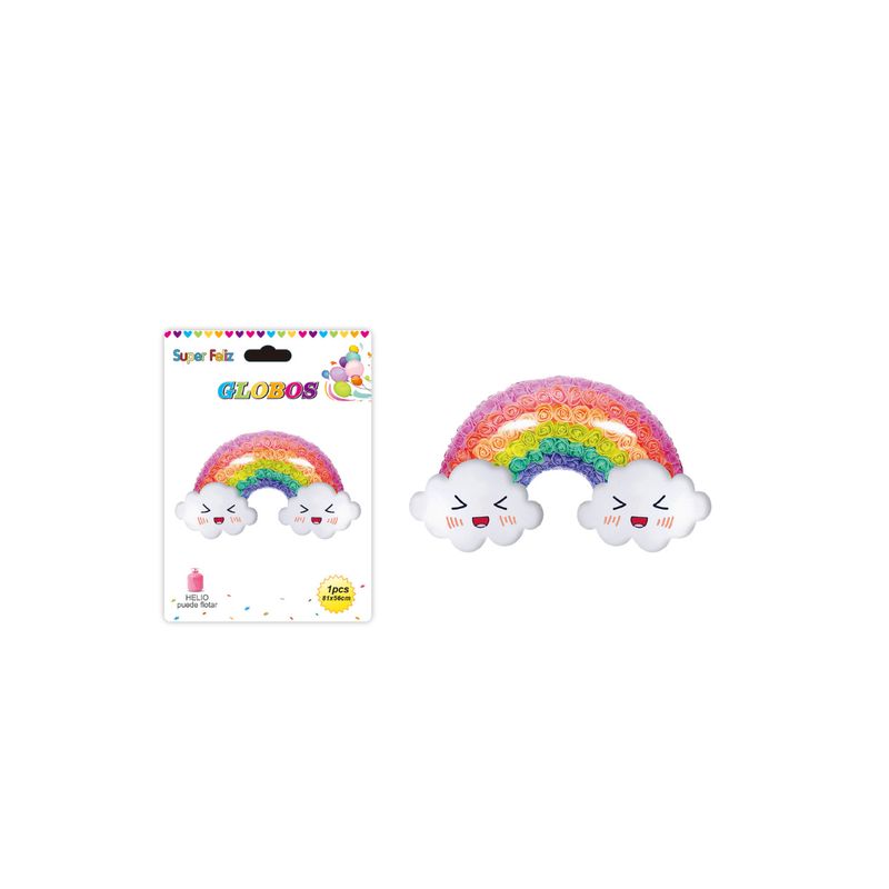 GENERICO - GLOBOS ARCOIRIS 1 PCS 81 CM X 56 CM
