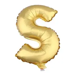 GENERICO - GLOBO METALICO 26 DORADO LETRA S X1 UNI