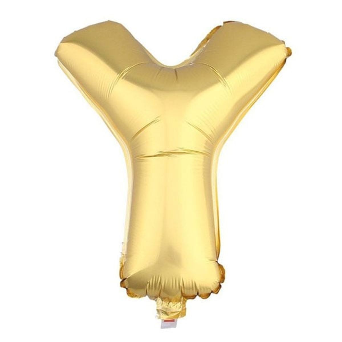 GENERICO - GLOBO METALICO 26 DORADO LETRA Y X1 UNI