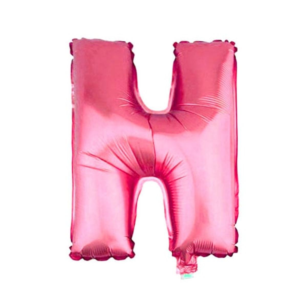 GENERICO - GLOBO METALICO 26 FUCSIA LETRA H X1 UNI