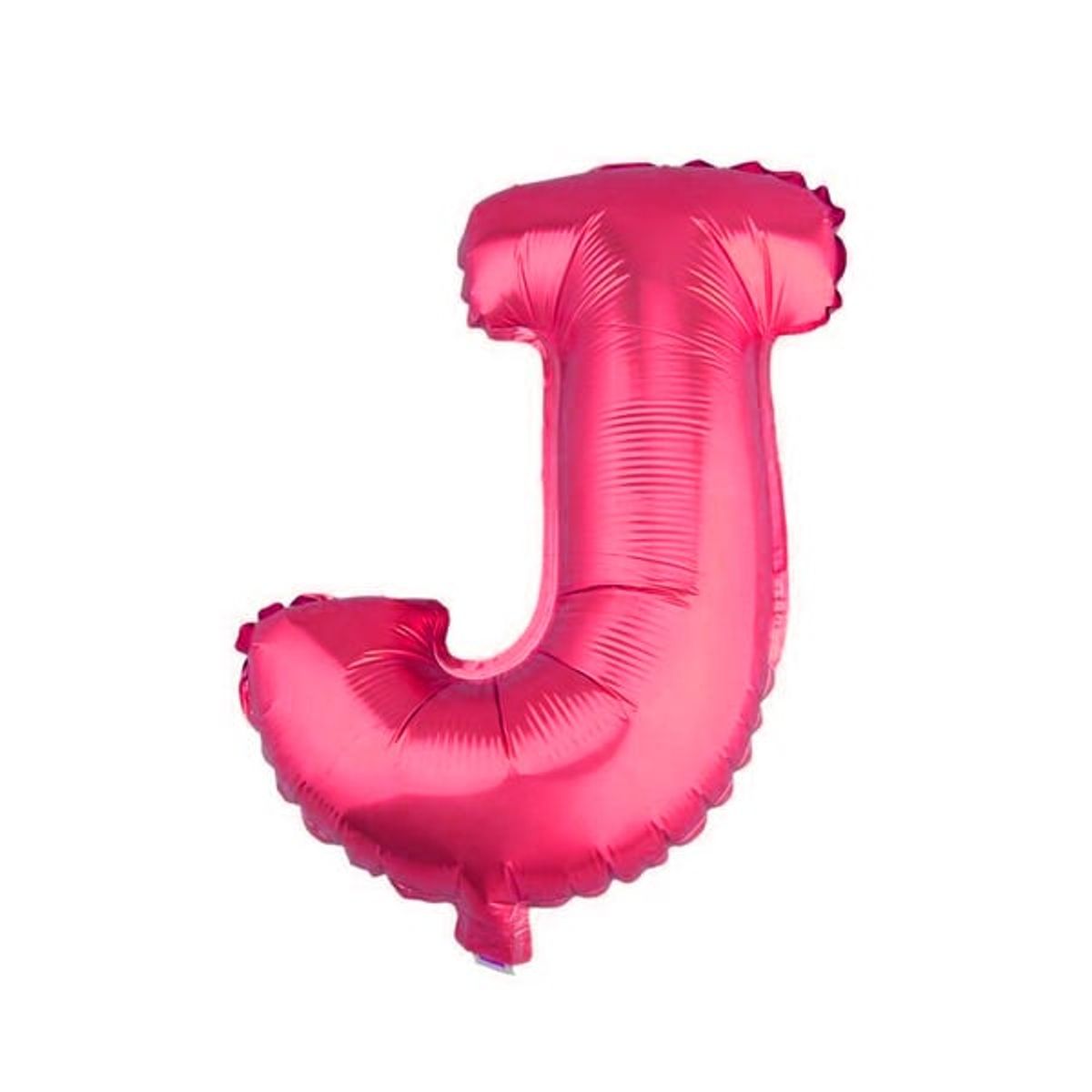 GENERICO - GLOBO METALICO 26 FUCSIA LETRA J X1 UNI