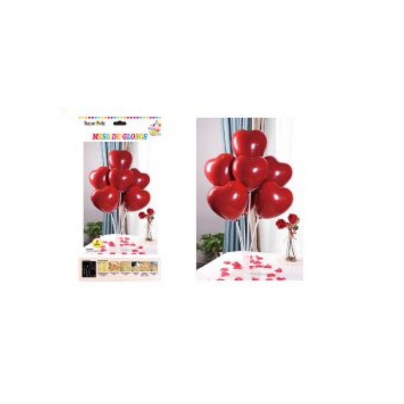 GENERICO - MESA DE GLOBOS 7 PCS