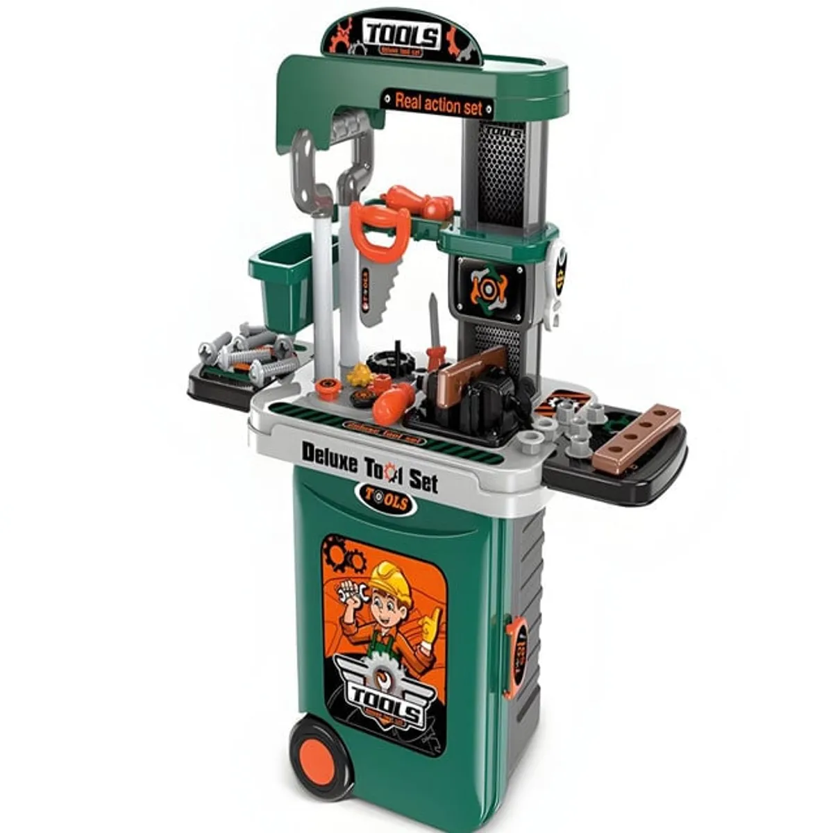 GENERICO - JUGUETE MALETA 3 EN 1 HERRAMIENTAS INFANTIL NIÑO