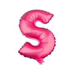 GENERICO - GLOBO METALICO 26 FUCSIA LETRA S X1 UNI