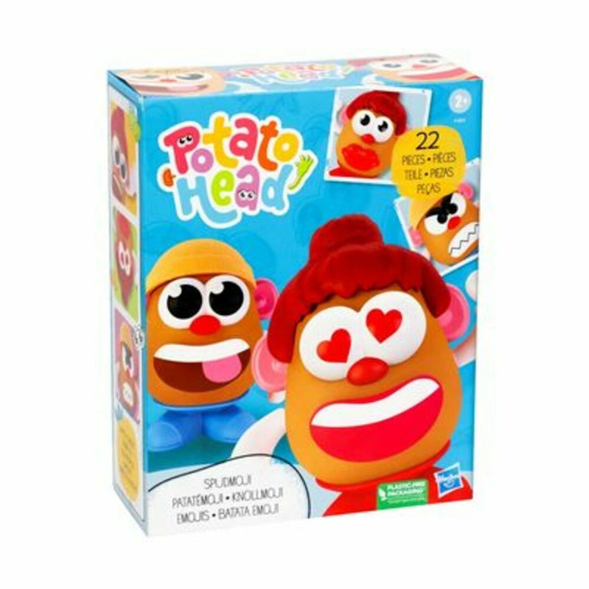 HASBRO - Potato Head Figura Cara De Papa Emojis 22 Piezas F4203