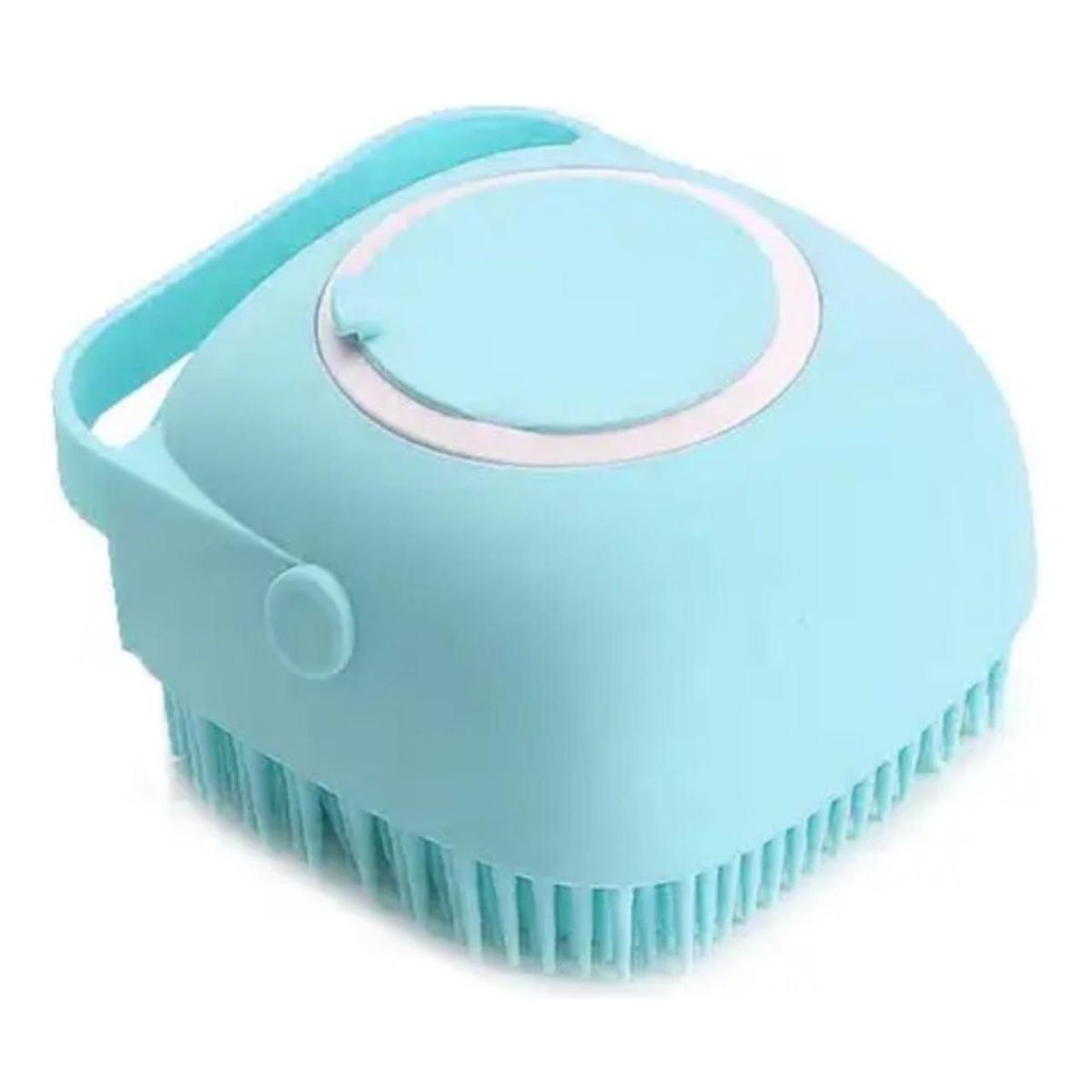 GENERICO - Cepillo Para Mascotas Perro Baño Cepillo Masajeador Shampoo