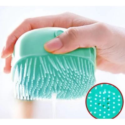 Imagen 2 del producto Cepillo Para Mascotas Perro Baño Cepillo Masajeador Shampoo