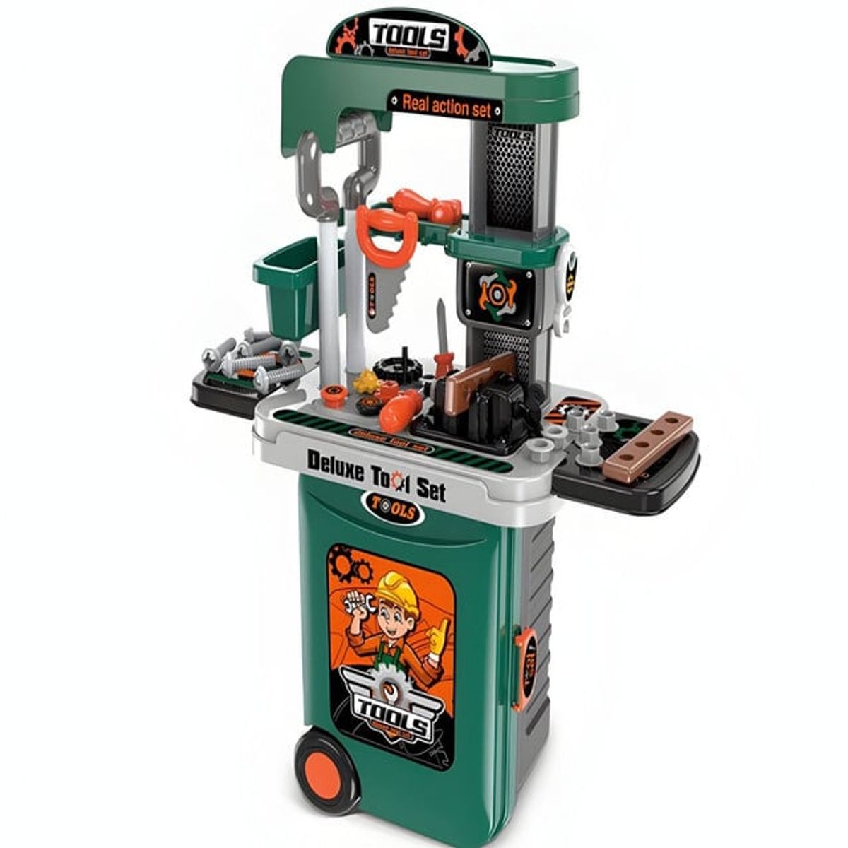 GENERICO - JUGUETE MALETA 3 EN 1 HERRAMIENTAS INFANTIL NIÑO