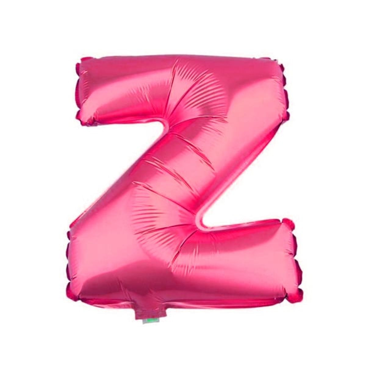 GENERICO - GLOBO METALICO 26 FUCSIA LETRA Z X1 UNI