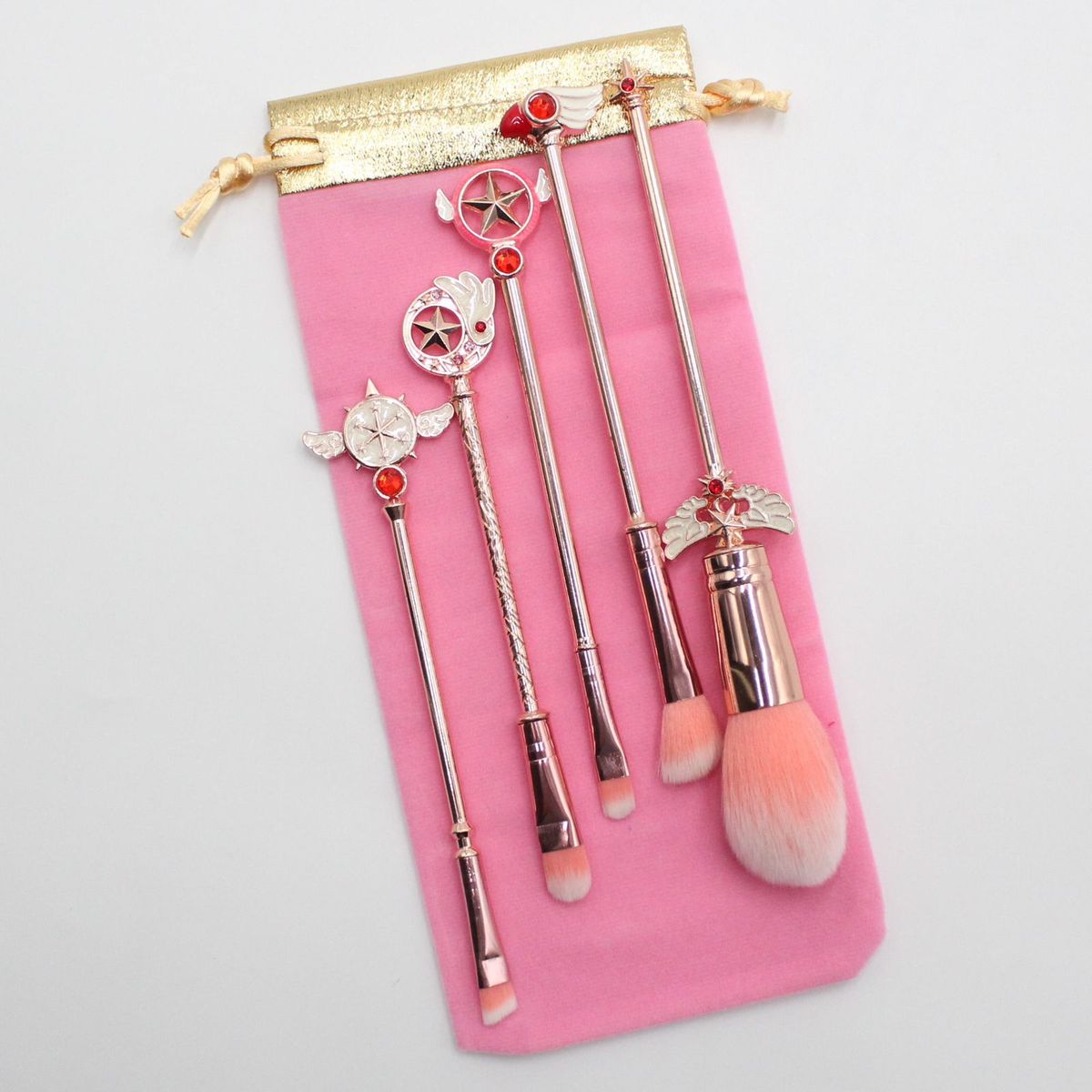 GENERICO - Set de brochas de maquillaje Sakura Card Captor