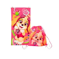 MASHINI - Toalla De Playa Skye Paw Patrol Mas Bolso