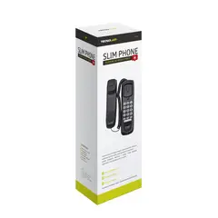 TECNOLAB - Teléfono Fijo Para Pared O Sobremesa Blanco - SC