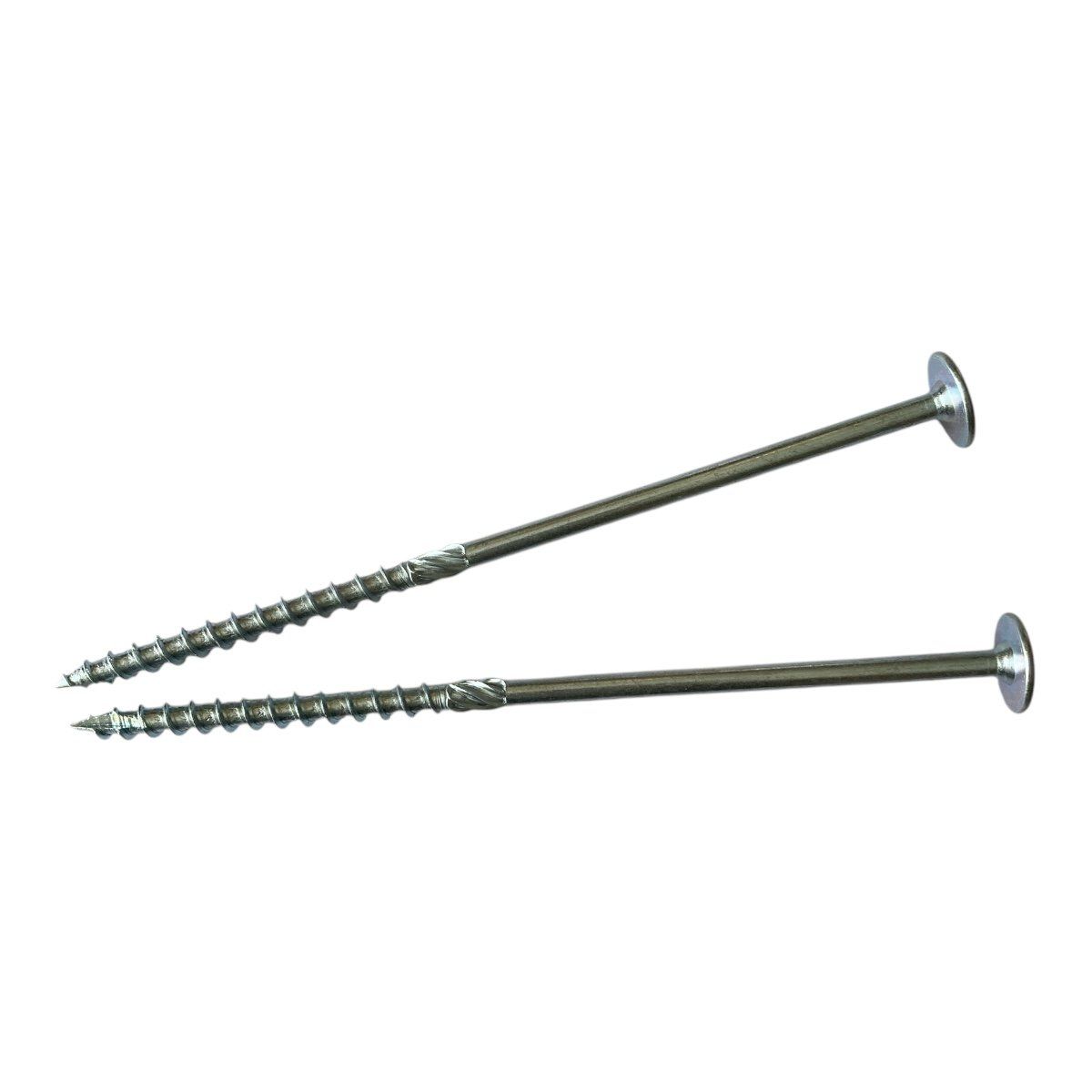 GENERICO - Tornillo Turbo Torx y Ribs de 8x200 mm  Pack 50 Unidades