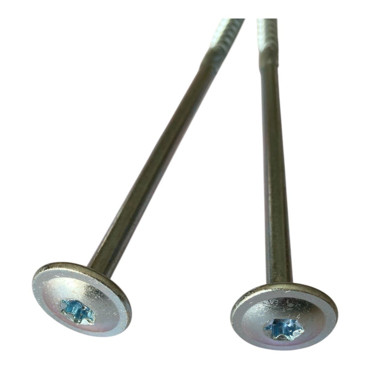 GENERICO - Tornillo Turbo Torx y Ribs de 8x200 mm  Pack 50 Unidades