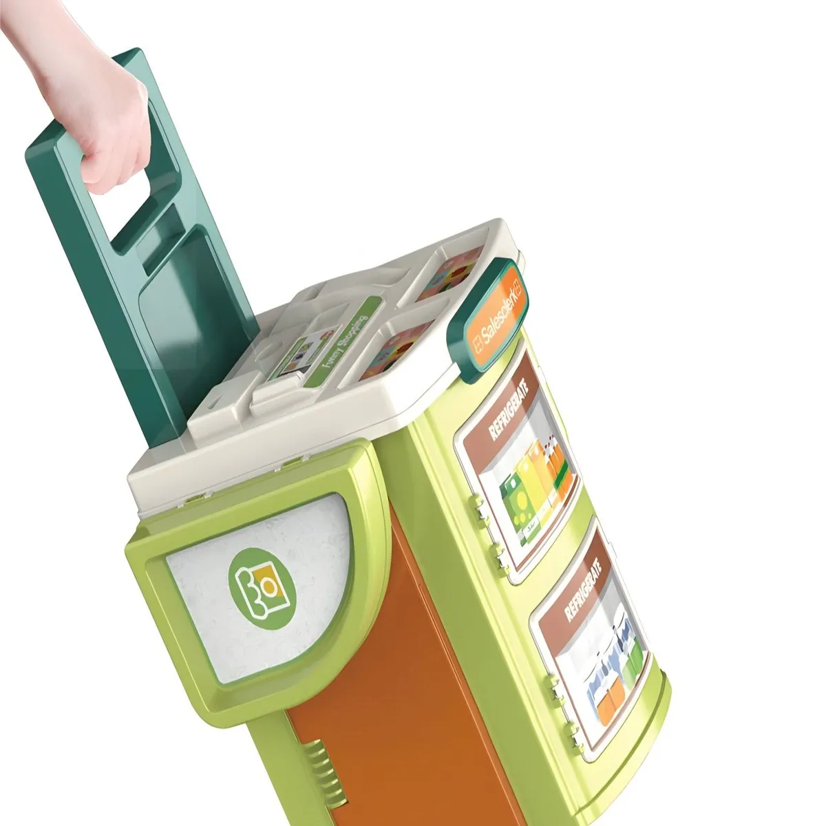 GENERICO - JUGUETE MALETA SUPERMERCADO 2 EN 1 INFANTIL