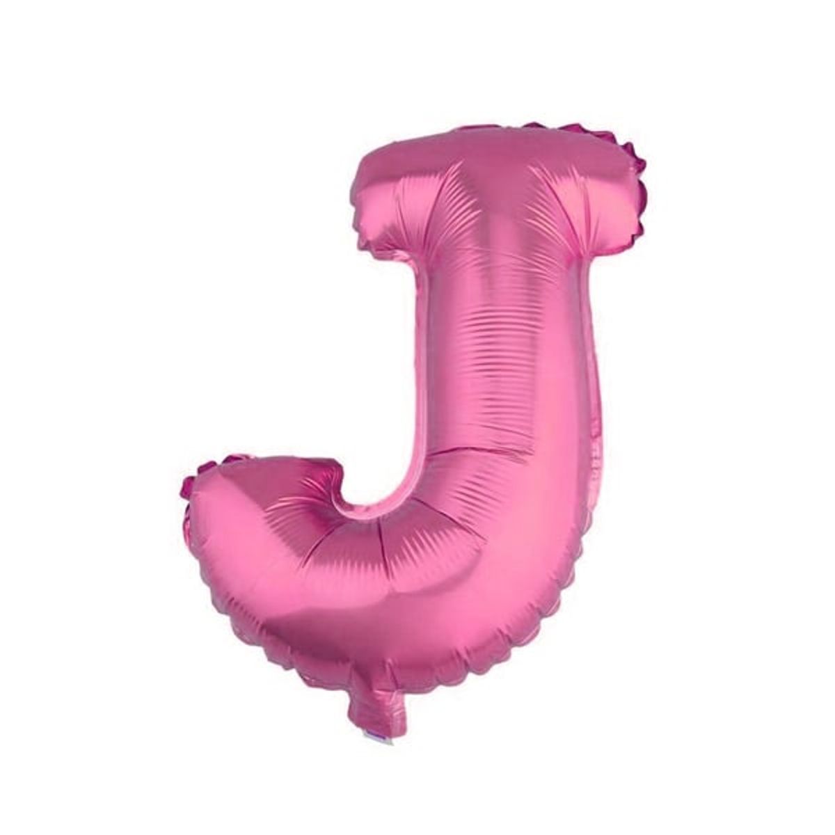 GENERICO - GLOBO METALICO 26 ROSADO LETRA J X1 UNI