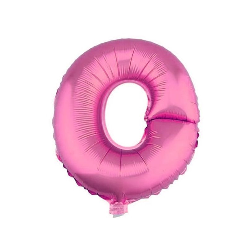 GENERICO - GLOBO METALICO 26 ROSADO LETRA O X1 UNI