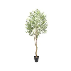 VADELL - Árbol Artificial de Olivo de 210 cm con protección UV