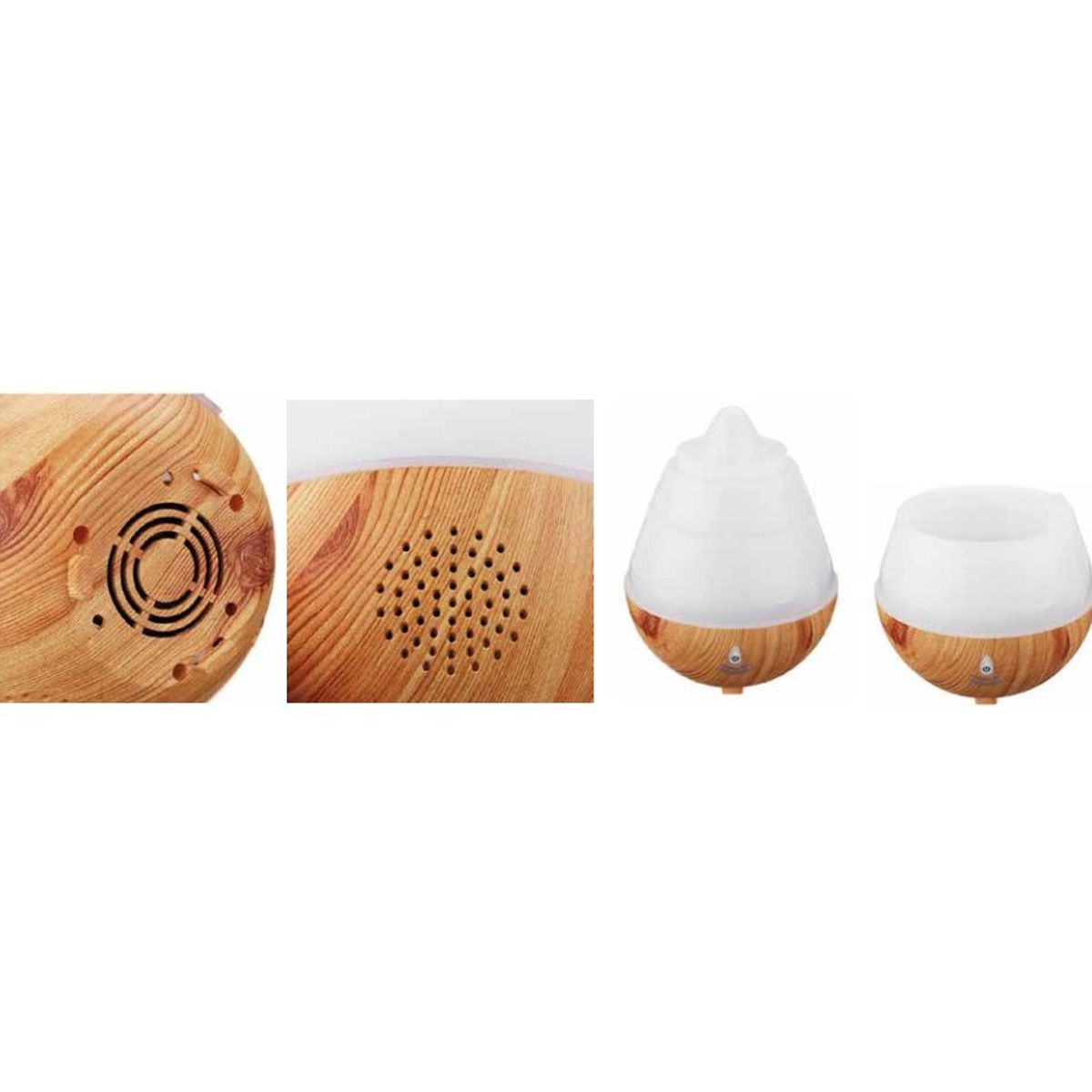 GENERICO - Humidificador Difusor Aroma Parlante - SC