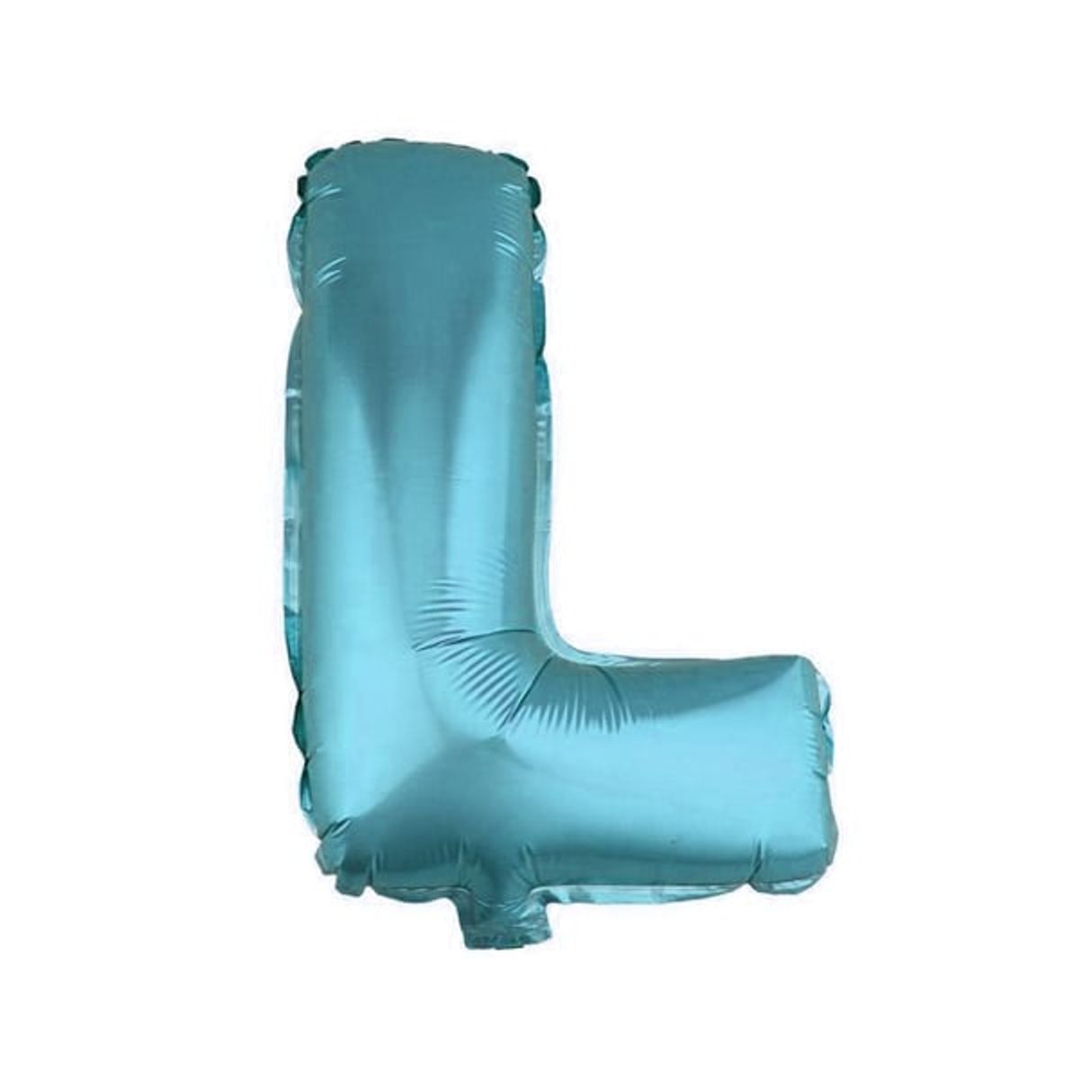 GENERICO - GLOBO METALICO 26' AZUL LETRA L X1 UNI